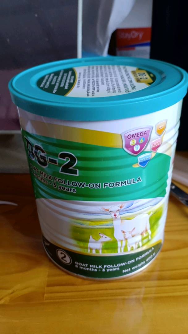 Sữa dê DG-2 400g cho trẻ từ 6 - 36 tháng - Hỗ trợ tăng cân, chiều cao và giấc ngủ khỏe mạnh cho bé