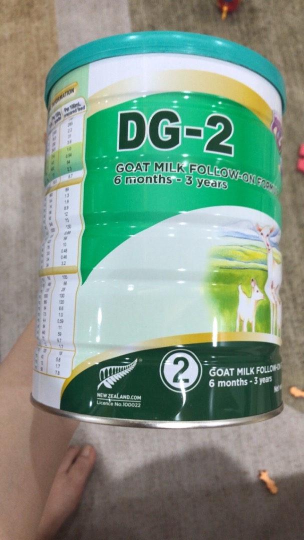 Sữa dê DG-2 400g cho trẻ từ 6 - 36 tháng - Hỗ trợ tăng cân, chiều cao và giấc ngủ khỏe mạnh cho bé