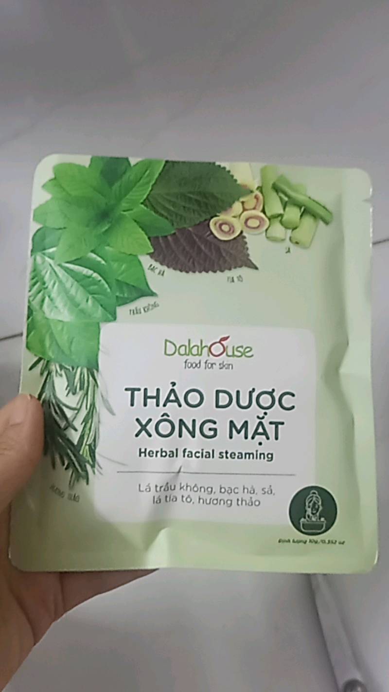 Thảo Mộc Xông Mặt Dalahouse 10g - Hỗ Trợ Làm Sạch Da, Thanh Lọc Chất Bẩn, Tăng Độ Đàn Hồi Cho Mọi Loại Da