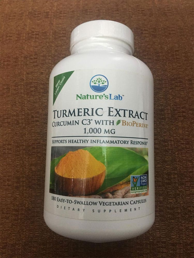 Viên uống tinh chất nghệ Nature's Lab Turmeric Curcumin C3 1000mg - Hỗ trợ tiêu hóa, kháng viêm, tăng sức đề kháng, chống oxy hóa, đẹp da.