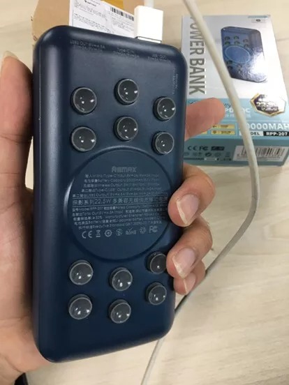 Sạc Dự Phòng Không Dây 15W Remax RPP-207 20000mAh - Sạc Nhanh Đa Năng Cho 4 Thiết Bị, Công Nghệ Tiên Tiến, Thiết Kế Thông Minh