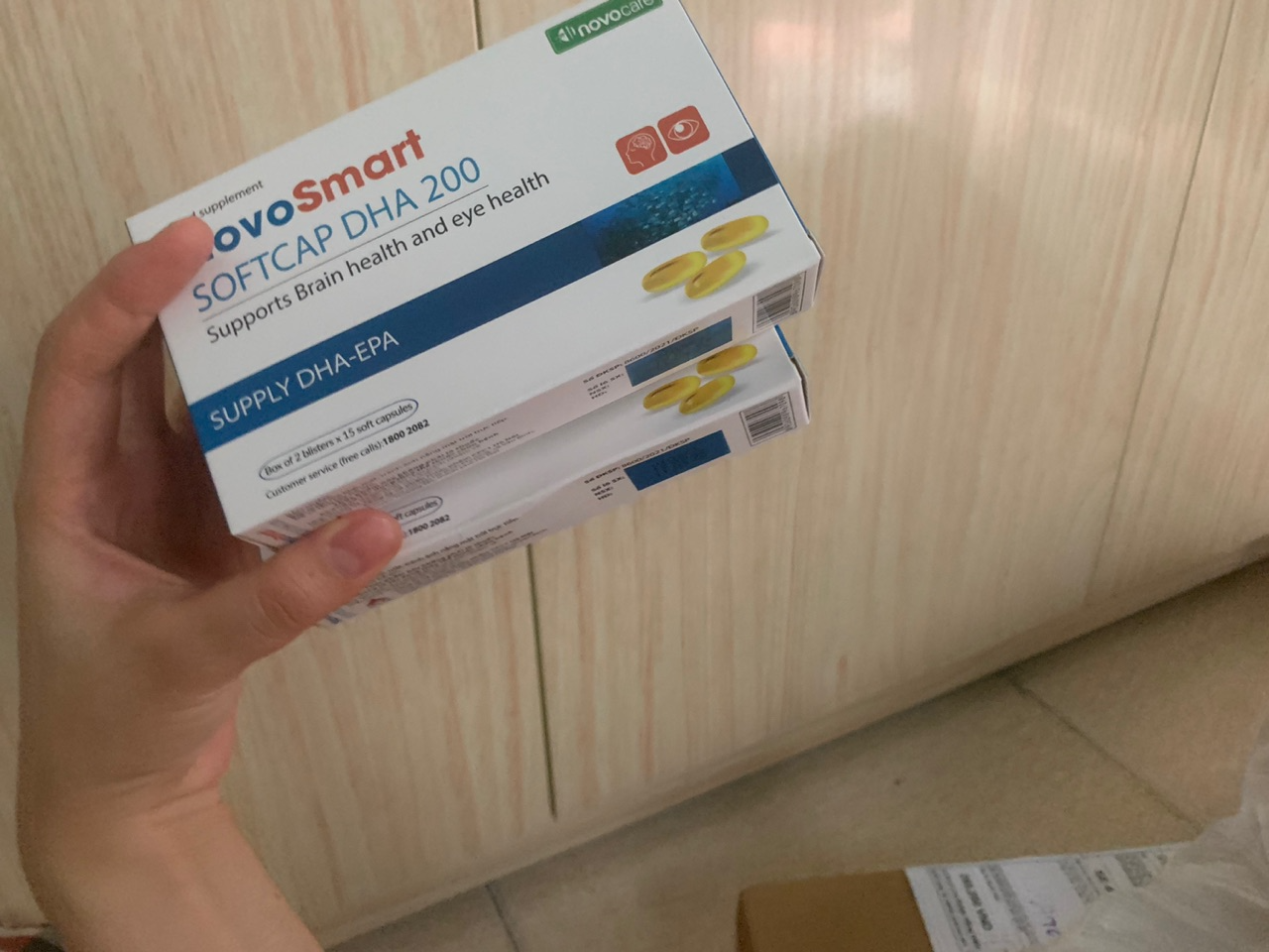 Viên Uống Bổ Não Và Mắt Novosmart Softcap DHA 200 - Hỗ Trợ Trí Nhớ & Thị Lực Cho Người Lớn & Trẻ Em, Dễ Nuốt, An Toàn