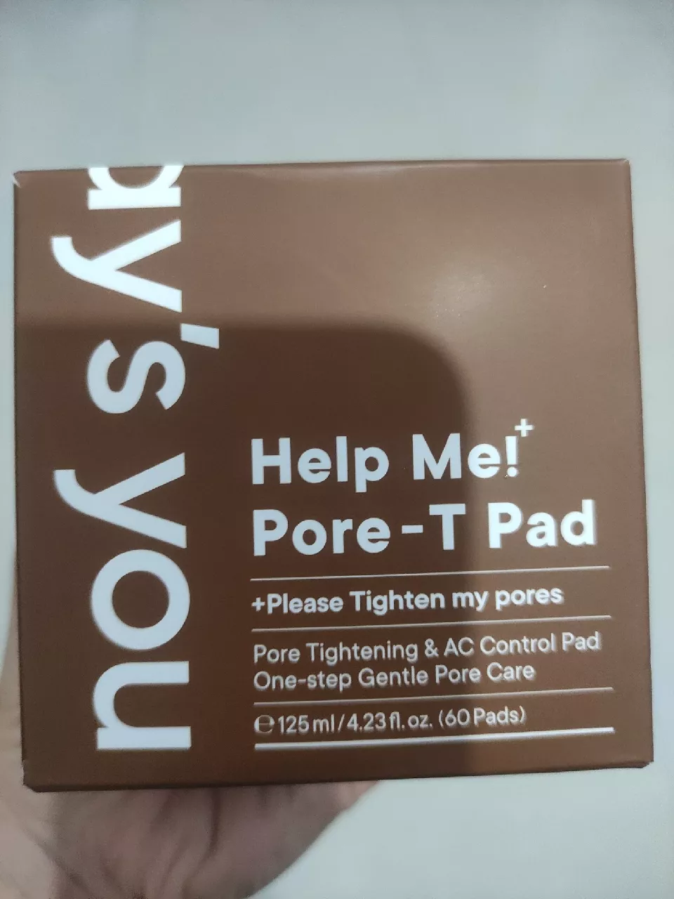 Toner Pad Se Khít Lỗ Chân Lông One Day’s You Help Me Pore-T Pad - Nước Hoa Hồng Dành Cho Da Mụn, Da Nhờn - Lọ 60 Miếng 125ml