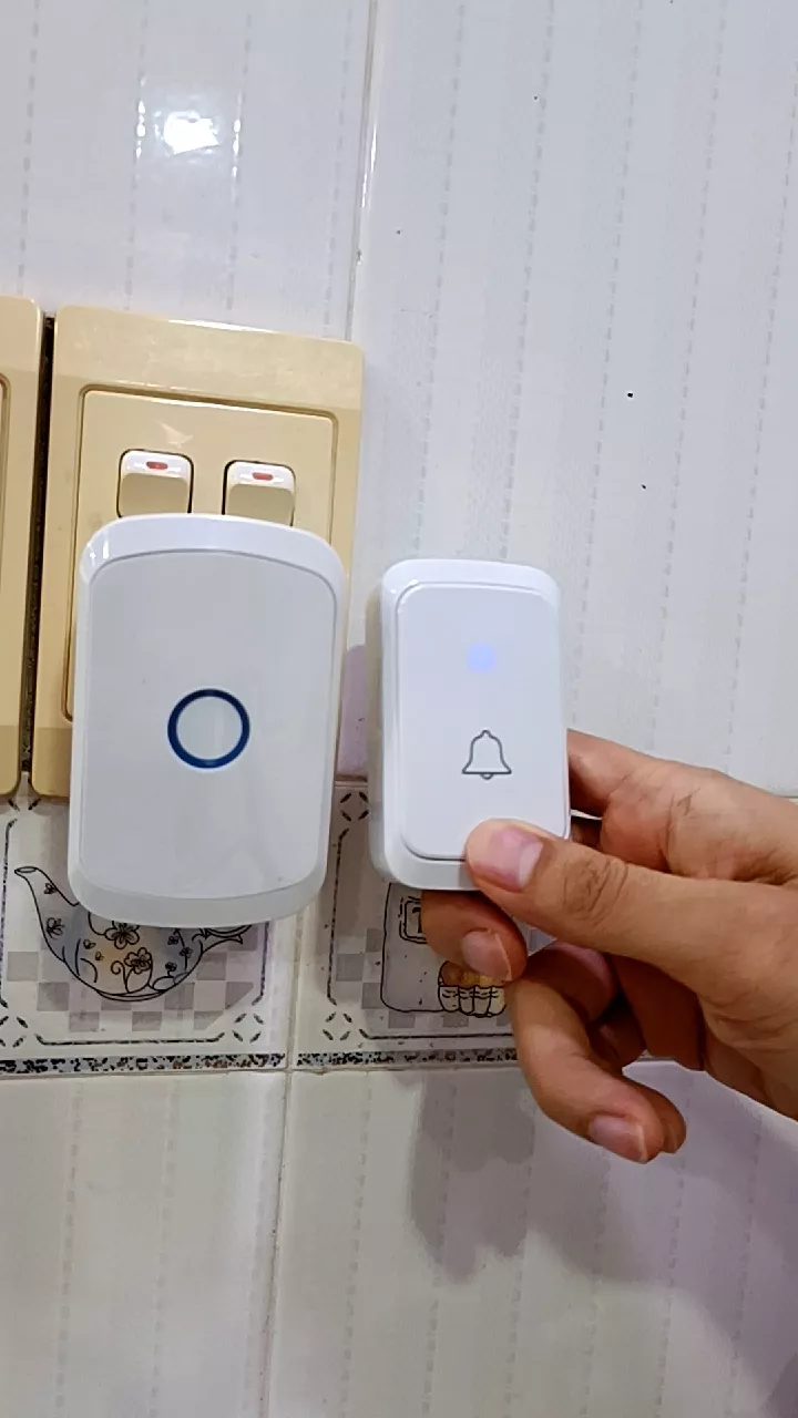 Chuông Cửa Không Dây Thông Minh CTFAST A50 - Thiết Kế Hiện Đại, 60 Nhạc Chuông, Kết Nối 300m, Âm Thanh Rõ Nét, Thích Hợp Cho Mọi Không Gian