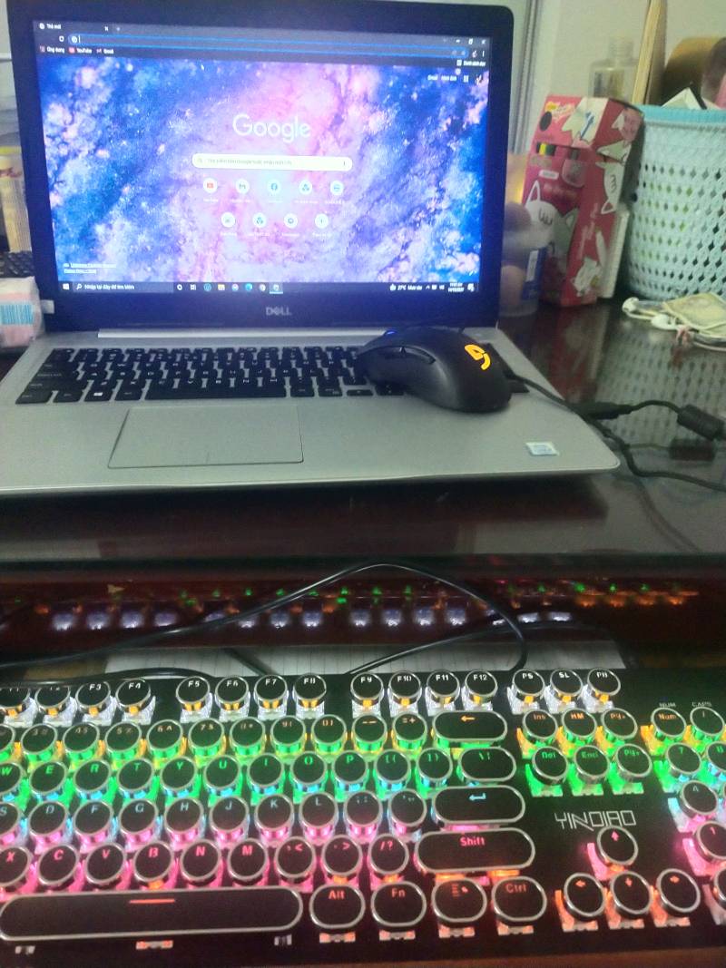 Bàn Phím Cơ Gaming RGB Sidotech Yindiao KZ4 - Đèn LED 8 Chế Độ & Tuổi Thọ 50 Triệu Nhấn - Phụ Kiện Gaming Chất Lượng Cao