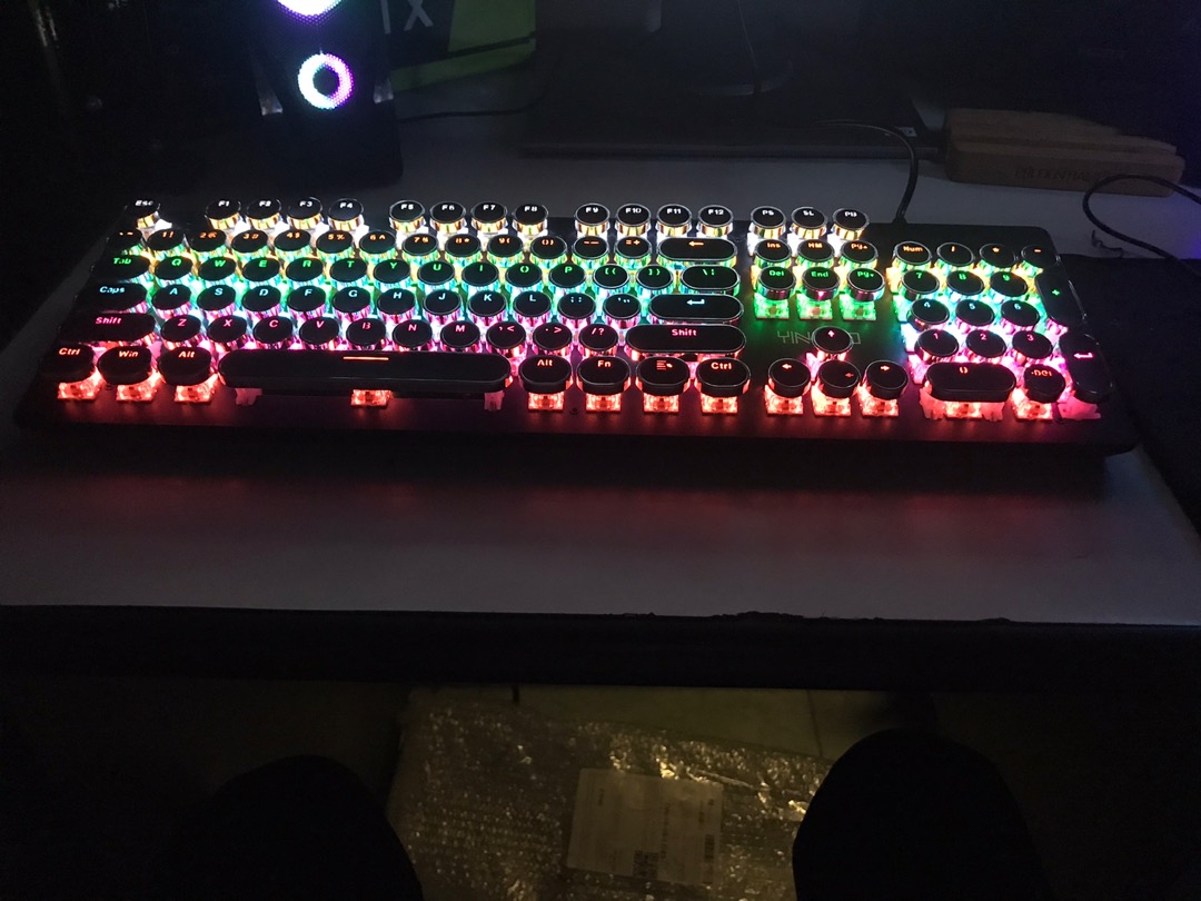 Bàn Phím Cơ Gaming RGB Sidotech Yindiao KZ4 - Đèn LED 8 Chế Độ & Tuổi Thọ 50 Triệu Nhấn - Phụ Kiện Gaming Chất Lượng Cao