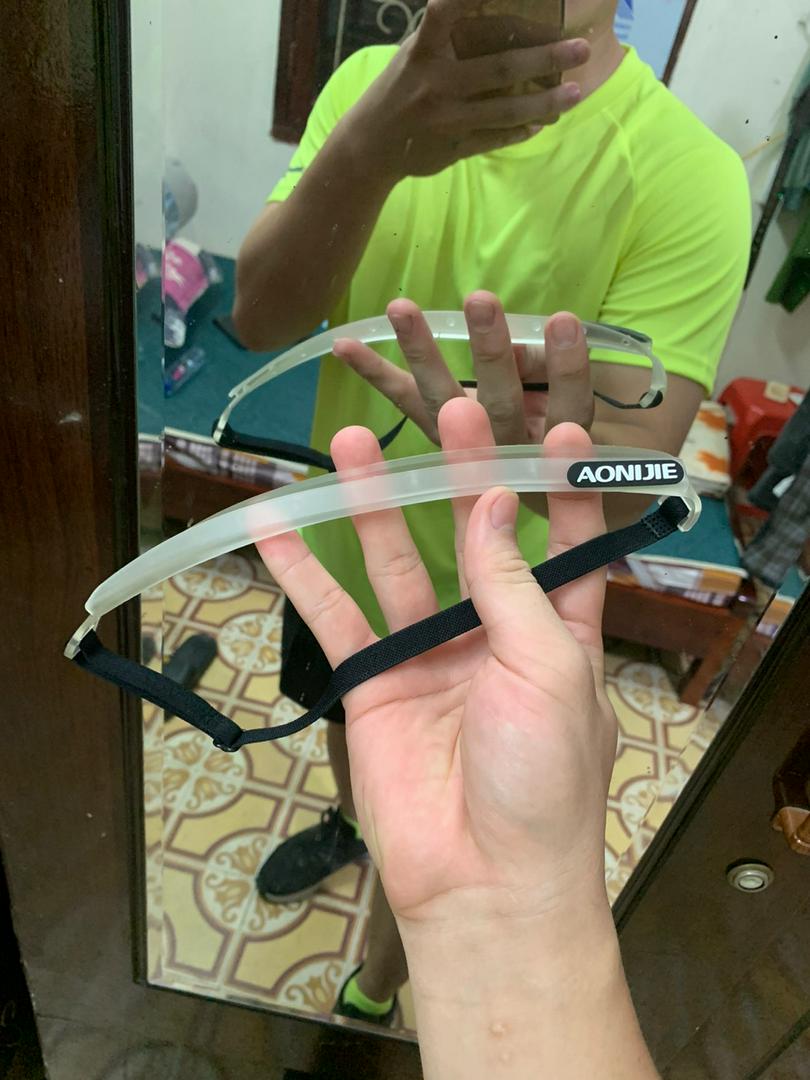 Băng chặn mồ hôi trán cao su Aonijie E4088 - Phụ kiện tiện ích cho chạy bộ, tập thể dục, đạp xe - Chống đọng mồ hôi hiệu quả