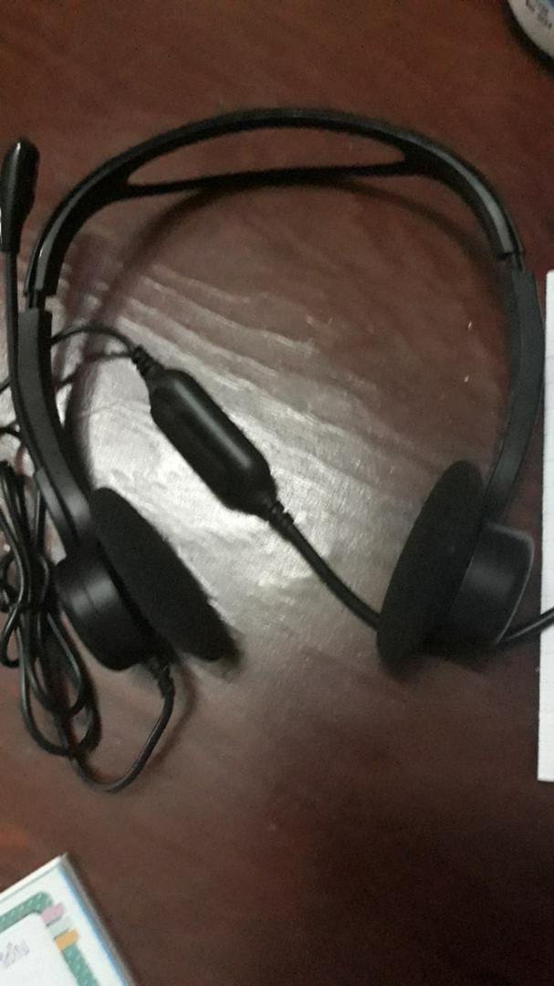 Tai nghe Logitech H370 - Tai nghe âm thanh kỹ thuật số USB-A với mic khử tạp âm, chất lượng cao cho game và nghe nhạc