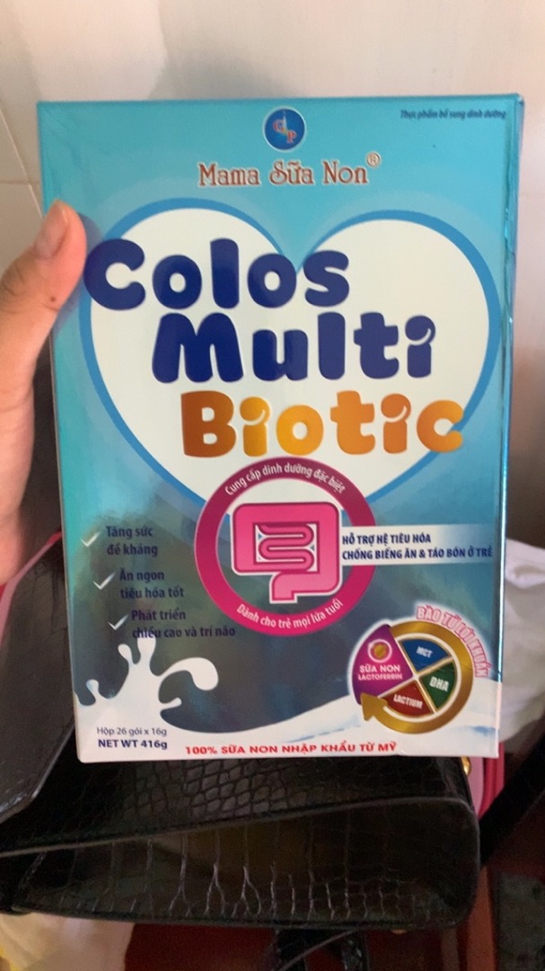 Sữa non Colosmulti Biotic cho trẻ táo bón - Dinh dưỡng cải thiện tiêu hóa và sức khỏe cho bé từ 6 tháng tuổi
