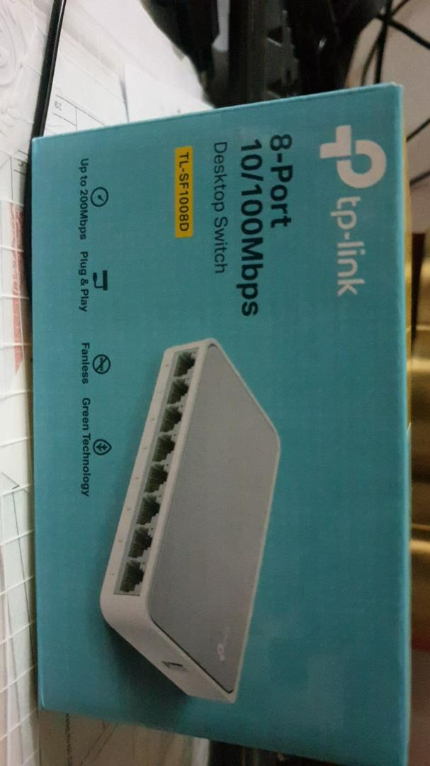 Bộ Chia Tín Hiệu TP-Link TL-SF1008D 8 Cổng Ethernet Tốc Độ Cao 10/100Mbps - Thiết Bị Kết Nối Cho Văn Phòng Nhỏ