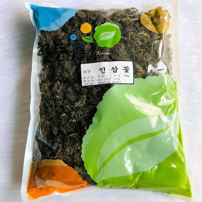 Trà Hoa Sâm Sấy Khô Hàn Quốc 500g - Hỗ Trợ Tăng Cường Miễn Dịch, Cải Thiện Sức Khỏe, Hương Vị Đặc Trưng, Thảo Dược Tự Nhiên