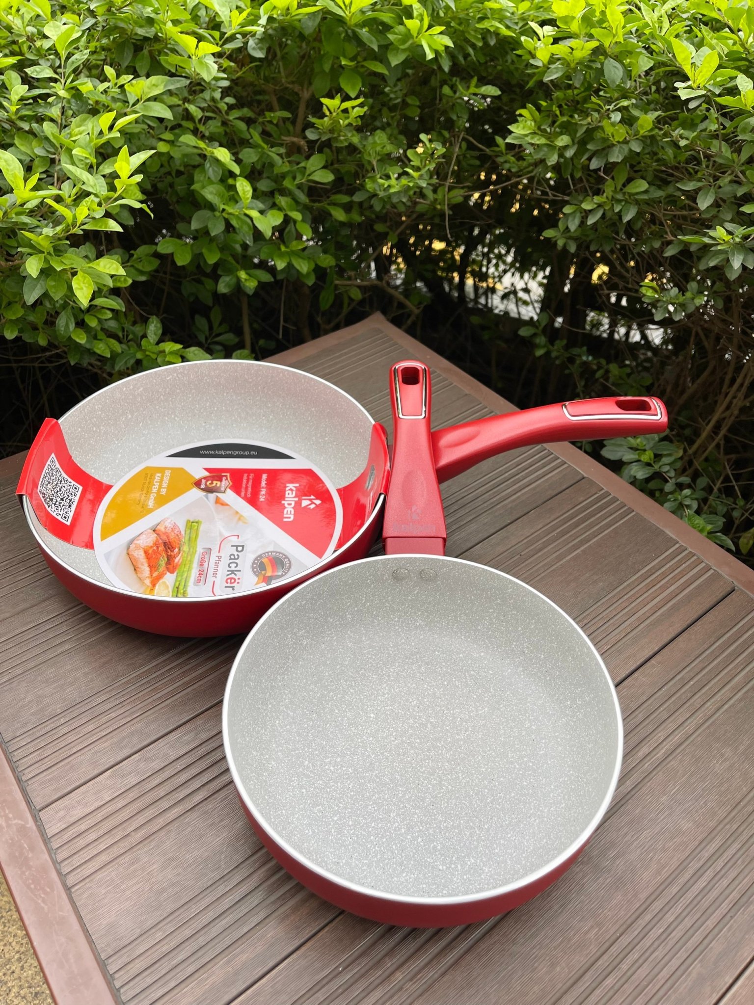 Chảo Chống Dính Kalpen Packer 20cm-28cm, Dùng Được Trên Mọi Loại Bếp, Tiết Kiệm Năng Lượng, Chống Dính 3 Lớp Whitford