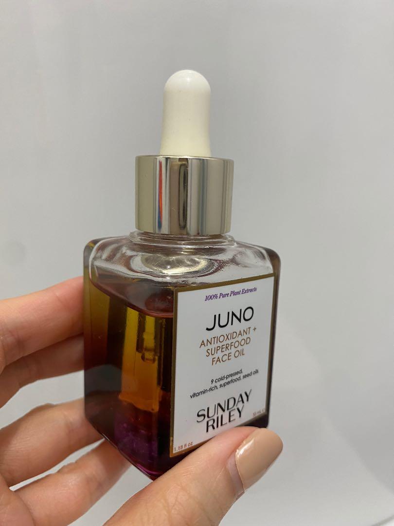 Dầu Dưỡng Trẻ Hóa Da Sunday Riley Juno Antioxidant + Superfood Face Oil 35ml - Dưỡng Ẩm, Chống Oxi Hóa, Sáng Da