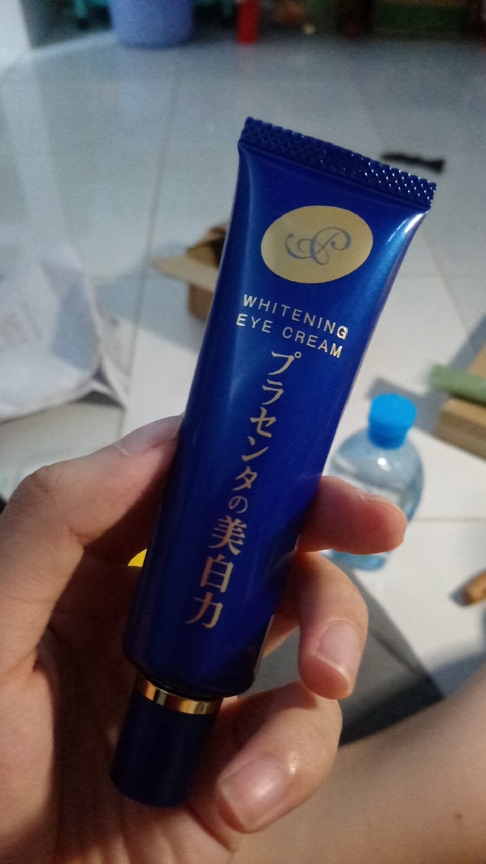 Kem Dưỡng Mắt Meishoku Placenta Medicated Whitening - Chăm Sóc Vùng Da Mắt, Giảm Thâm Quầng, Chống Lão Hóa, Nhật Bản 30g