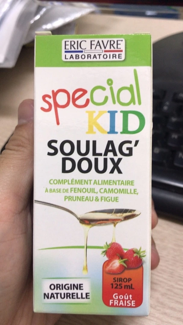 Siro Special Kid Soulag Doux hỗ trợ tiêu hóa cho bé