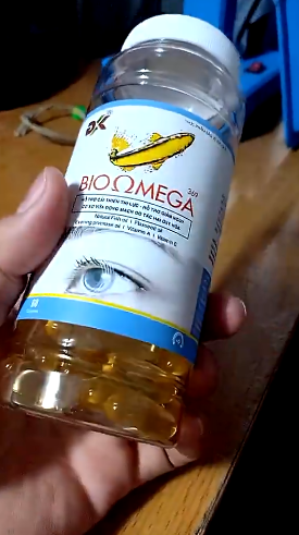 Viên dầu cá Omega 3 6 9, Cải thiện thị lực, Đẹp da Bio Omega