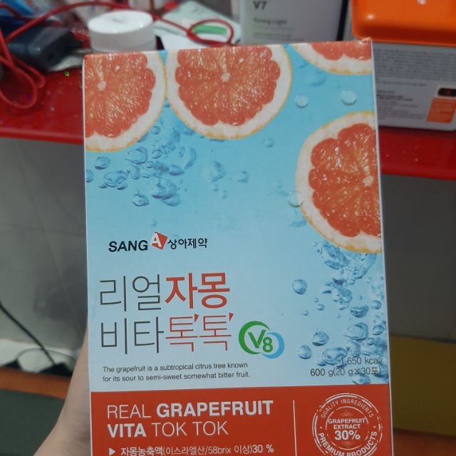 Nước Ép Bưởi Giảm Cân Đẹp Da SangA Hàn Quốc - Tự Nhiên, Giải Độc, Cung Cấp Vitamin, Hỗ Trợ Vóc Dáng Thon Gọn