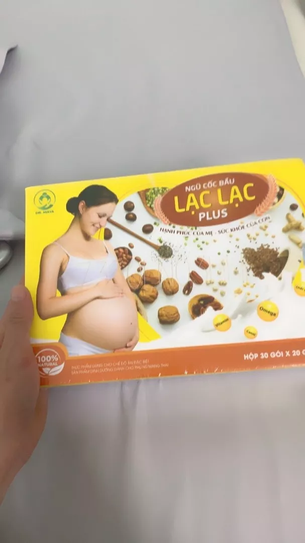 Combo 2 Hộp Ngũ Cốc Bầu Lạc Lạc Dr.Maya - Bổ Sung Dưỡng Chất Tốt Cho Mẹ Bầu và Thai Nhi, Hỗ Trợ Phát Triển Toàn Diện