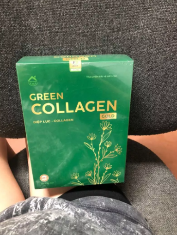 Diệp Lục Collagen Gold - Giúp Dưỡng Da, Mờ Nám Hiệu Quả