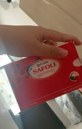 Viên sắt hữu cơ Avisure Safoli cho bà bầu - Không nóng, không táo bón, bổ sung sắt và acid folic, dễ uống, an toàn cho mẹ và bé
