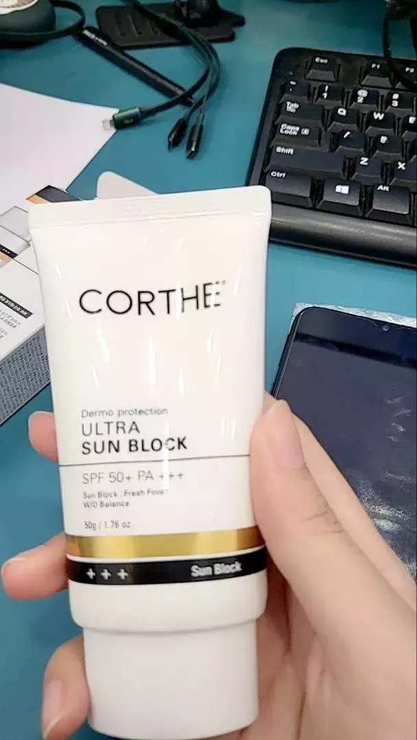 Kem Chống Nắng Vật Lý Corthe ULTra Sun Block SPF50+ PA+++ - Bảo Vệ Da Tối Ưu, Chống Nắng Hiệu Quả, Dành Cho Tất Cả Các Loại Da