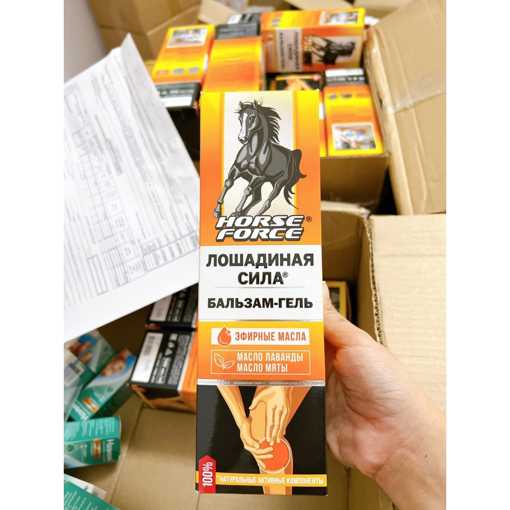 Cao Ngựa Xoa Bóp Horse Force 500ml - Giảm Đau Cơ Xương Khớp Hiệu Quả, Dầu Massage Từ Thiên Nhiên, Hỗ Trợ Sảng Khoái