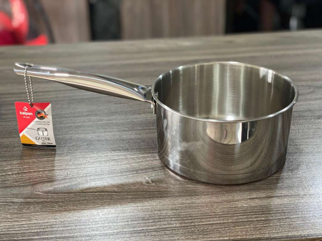 Quánh Inox 304 Kalpen Lermat 5 Đáy - Nồi Nấu Đều Nhiệt, Chịu Nhiệt Cao, Phù Hợp Tất Cả Các Loại Bếp, Dùng Nấu Súp, Xào, Chiên