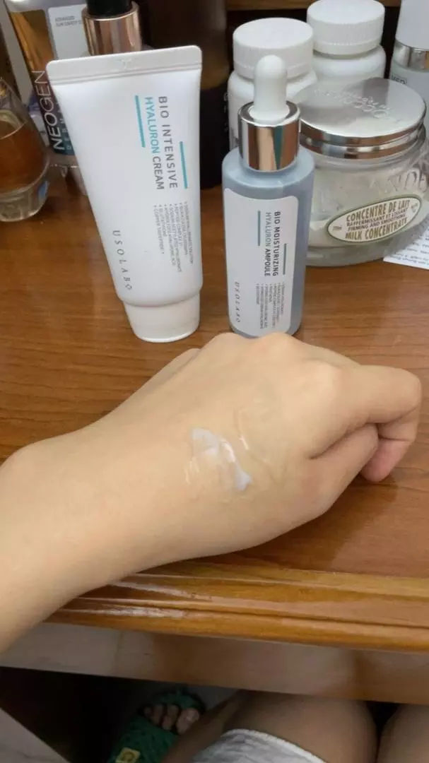 Kem Dưỡng Usolab Bio Intensive Hyaluron Cream 50ml - Cấp Nước và Làm Sáng Da, Dưỡng Ẩm Chuyên Sâu Cho Tất Cả Các Loại Da