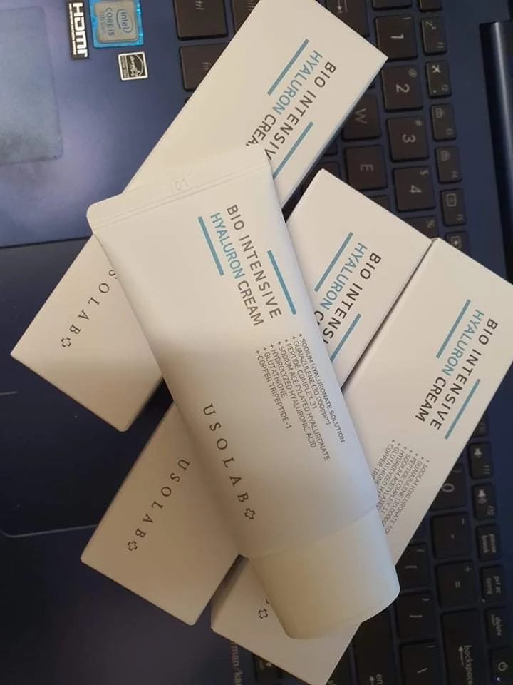 Kem Dưỡng Usolab Bio Intensive Hyaluron Cream 50ml - Cấp Nước và Làm Sáng Da, Dưỡng Ẩm Chuyên Sâu Cho Tất Cả Các Loại Da