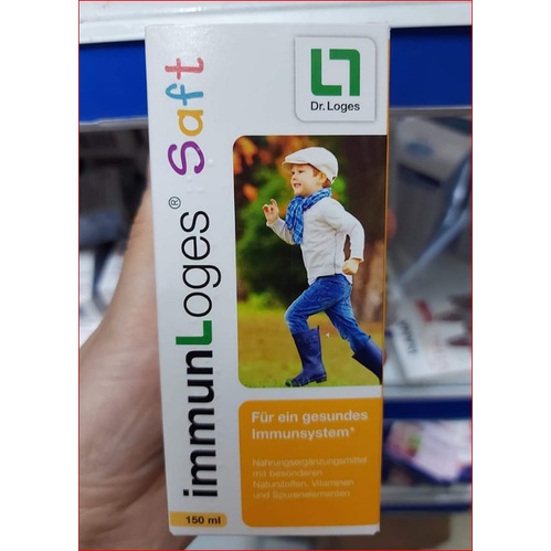 Siro Đề Kháng Mũi Họng ImmunLoges 150ml - Hỗ Trợ Tăng Cường Miễn Dịch, Kích Thích Tiêu Hóa Đối Với Trẻ Em Từ 1 Tuổi