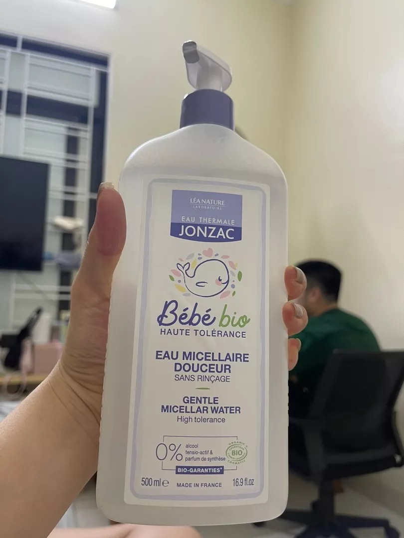 Nước Hỗ Trợ Làm Sạch Da Cho Bé Sơ Sinh Eau Thermale Jonzac 500ml - An Toàn, Dịu Nhẹ, Không Chất Gây Kích Ứng, Pháp