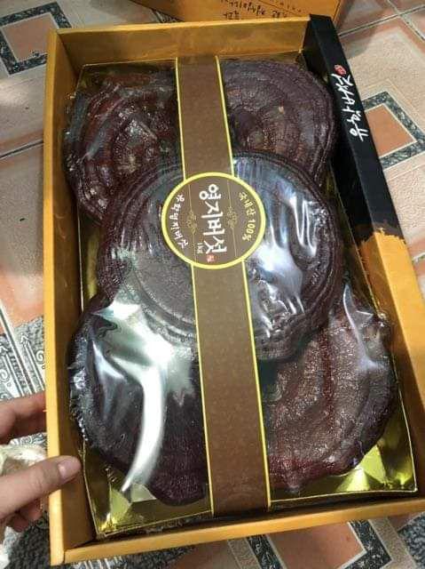 Nấm Linh Chi Vàng Hàn Quốc New Royal Nguyên Tai 1kg - Giàu Dưỡng Chất, Tăng Cường Sức Khỏe, Chất Lượng Cao Cấp