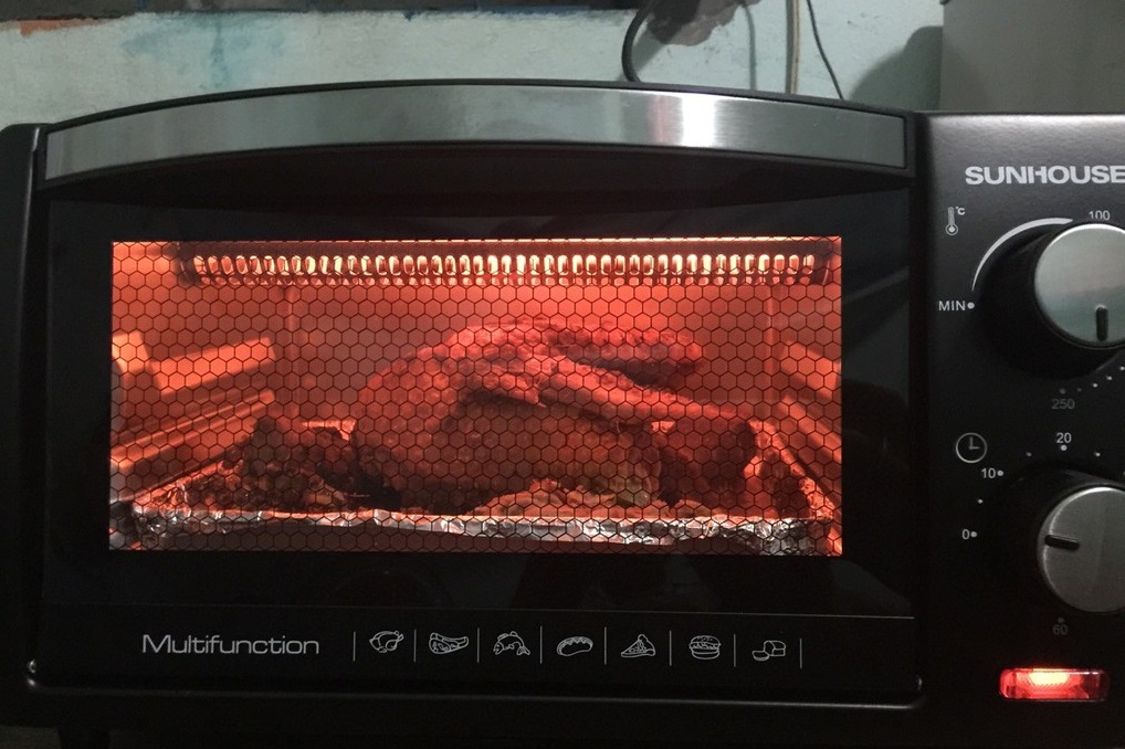 Lò Nướng Điện Sunhouse SHD4206 10L Hẹn Giờ - Lò Nướng Hiện Đại 800W Tiện Lợi Cho Gia Đình