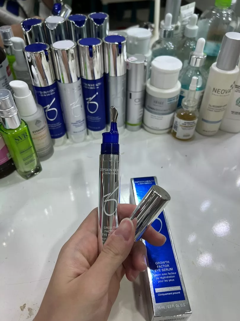 Serum Trẻ Hóa Vùng Da Mắt Zo Skin Health Growth Factor Eye - Giảm Nếp Nhăn, Tăng Cường Cấp Ẩm Và Tái Tạo Sức Sống Cho Đôi Mắt 15ml