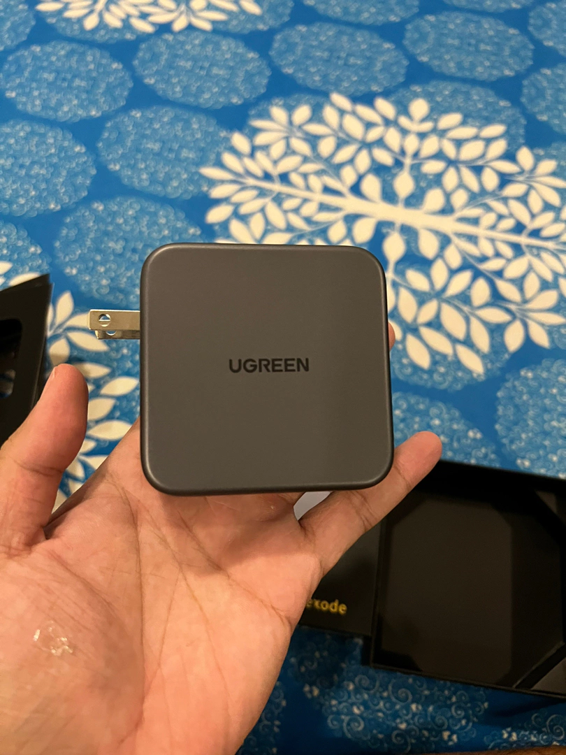 Củ Sạc Nhanh 3 Cổng Ugreen Nexode GaN 140W CD289 - Sạc Đa Năng Cho Laptop & Điện Thoại Với Công Nghệ PD 3.1 và GaN II