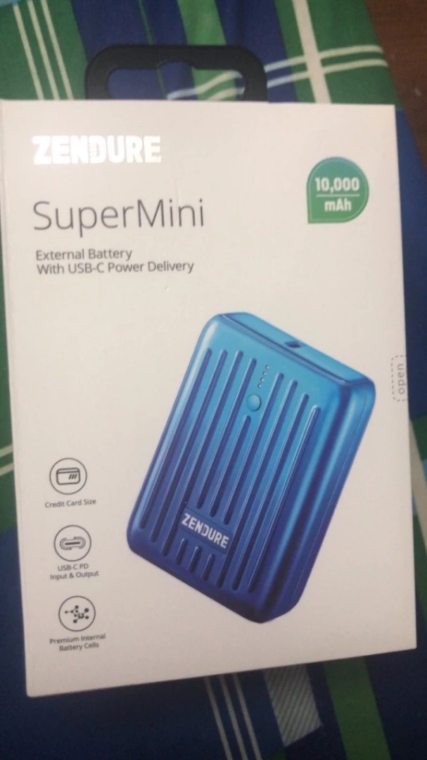 Sạc Dự Phòng Zendure Supermini ZDSM10PD 10.000mAh, 2 Cổng USB-C & USB-A, Sạc Nhanh Chống Nước, Pin Mini Gọn Nhẹ, Phụ Kiện Điện Tử Thời Trang