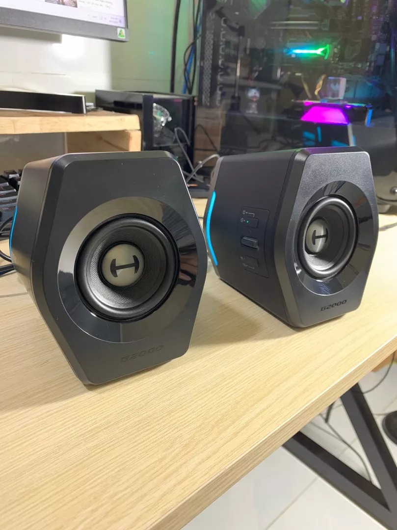 Loa Bluetooth Edifier G2000 - Loa Máy Tính Thiết Kế Độc Đáo, Âm Thanh 2.0 Cao Cấp, Chế Độ Game, Phim, Nhạc 32W