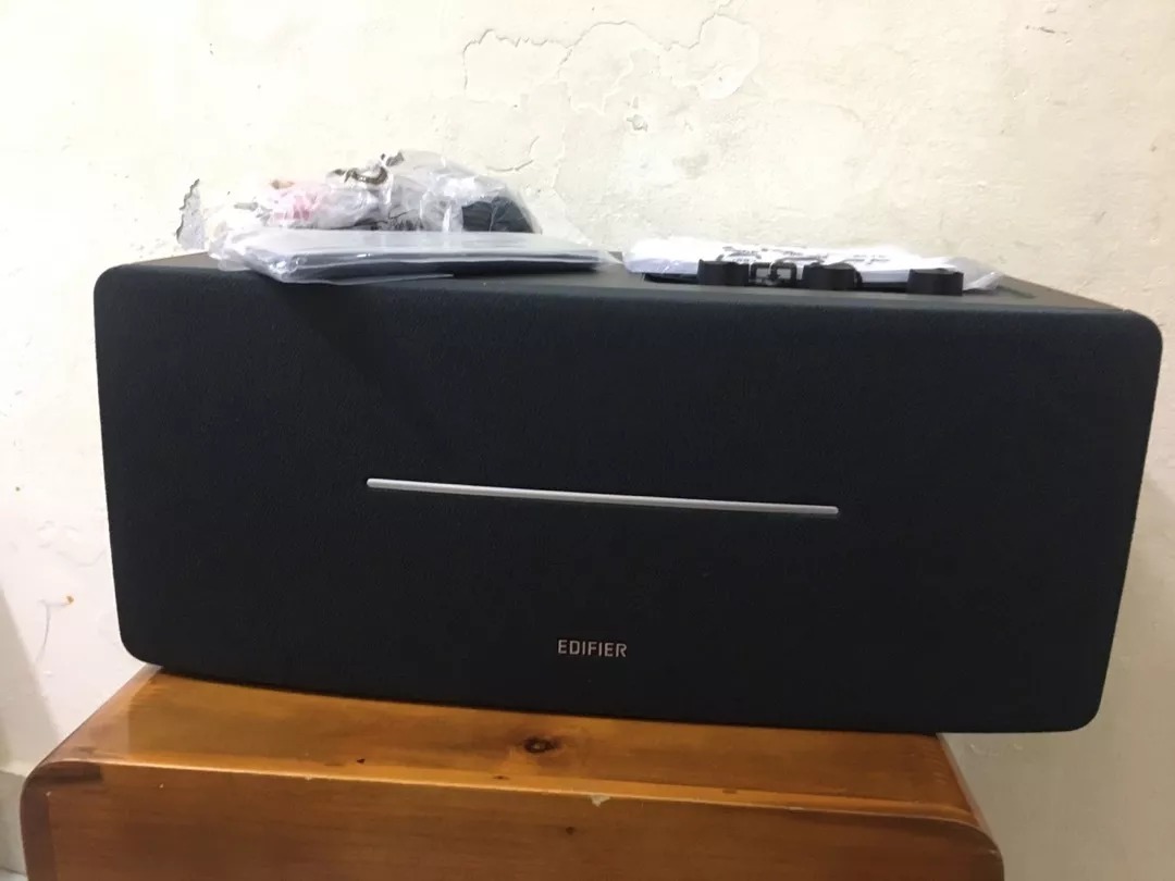 Loa Bluetooth Edifier D12 - Công suất 70W, Thiết kế Retro, Âm thanh Mạnh mẽ, Kết nối Bluetooth 5.0, Phù hợp cho EDM và Vinahouse