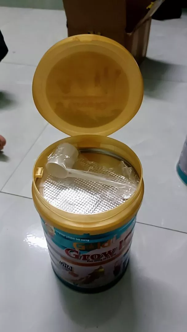 Sữa Goldlac Grow IQ 900g - Bổ sung Canxi, Vitamin D và DHA cho trẻ 1-18 tuổi phát triển chiều cao và trí não toàn diện
