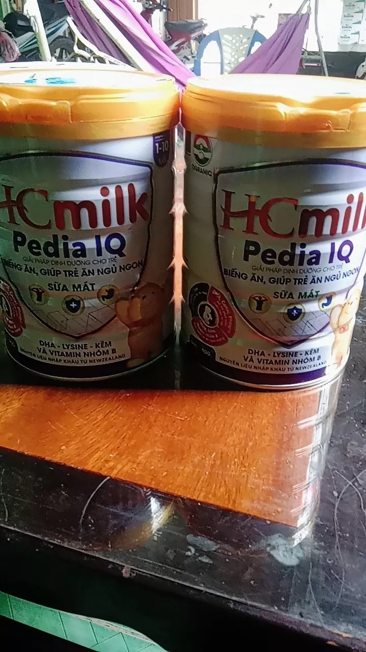 Sữa HC Milk Pedia IQ 900g - Dinh Dưỡng Bổ Sung Cho Trẻ Biếng Ăn Từ 1-10 Tuổi, Hỗ Trợ Tăng Cân Tự Nhiên, Phát Triển Khỏe Mạnh
