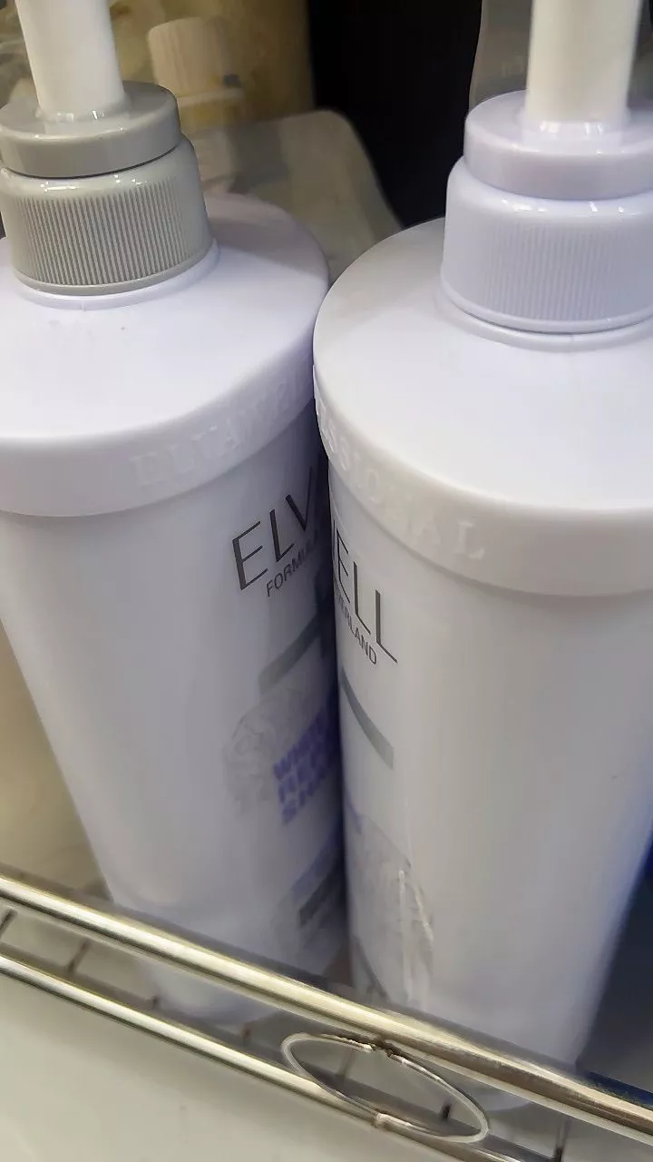 Cặp Dầu Gội Xả Phục Hồi Tóc Hư Tổn Elvawell White Truffle Repair - Dưỡng Ẩm và Chăm Sóc Tóc Mềm Mượt 1000ml