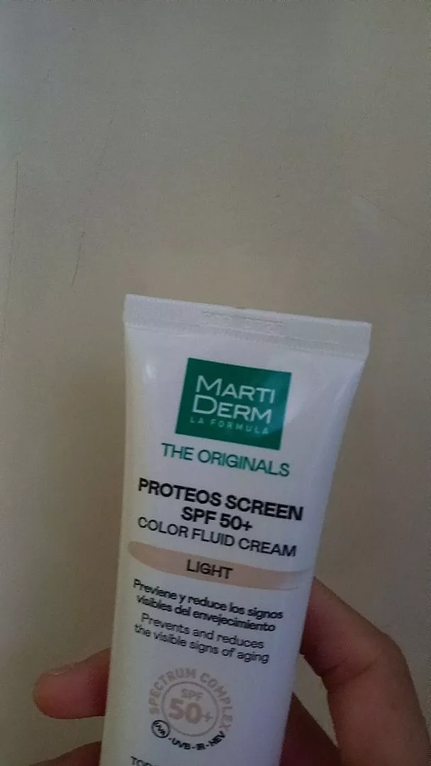 Kem Chống Nắng Nâng Tông MartiDerm Proteos Screen SPF50+ - Kem Lỏng Mịn Mang Lại Làn Da Rạng Rỡ, Bảo Vệ Da Toàn Diện