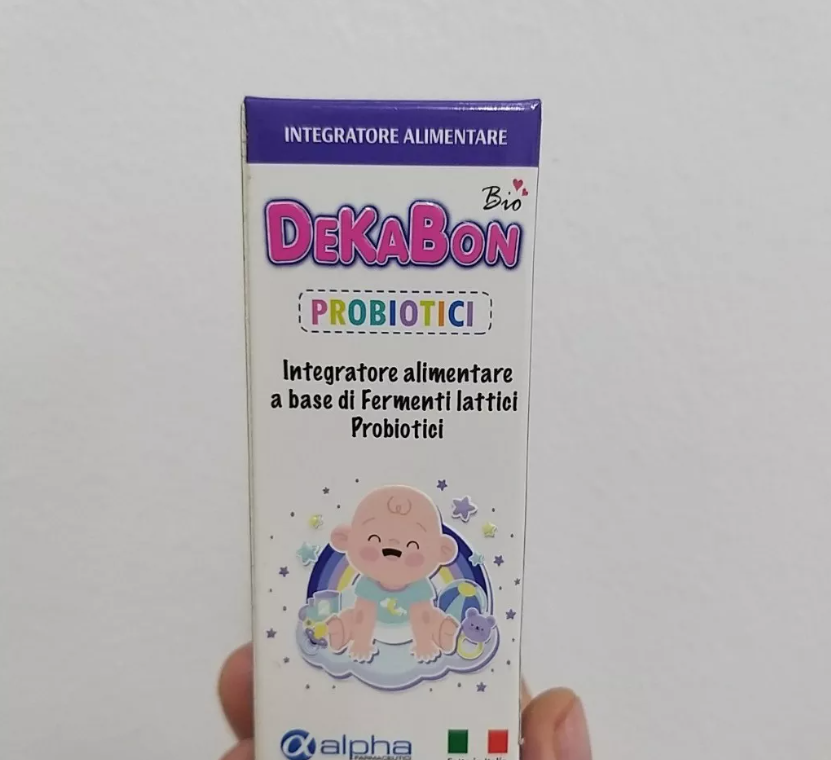 Men vi sinh dạng giọt Dekabon Probiotici 10ml cho trẻ - Hỗ trợ tiêu hóa, tăng cường lợi khuẩn, dễ sử dụng, hương vị thơm ngon