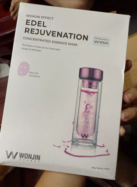 Mặt Nạ Dưỡng Trắng Wonjin Effect Edel Rejuvenation - Giảm Thâm Nám, Phục Hồi Da Khô và Tăng Cường Độ Ẩm cho Làn Da Sáng Mịn