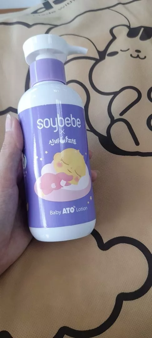 Sữa Dưỡng Ẩm Dịu Nhẹ Cho Bé Soybebe Baby Ato Lotion - Dưỡng Da Nhạy Cảm, Chiết Xuất Thực Vật, Phù Hợp Mùa Hè 90ml