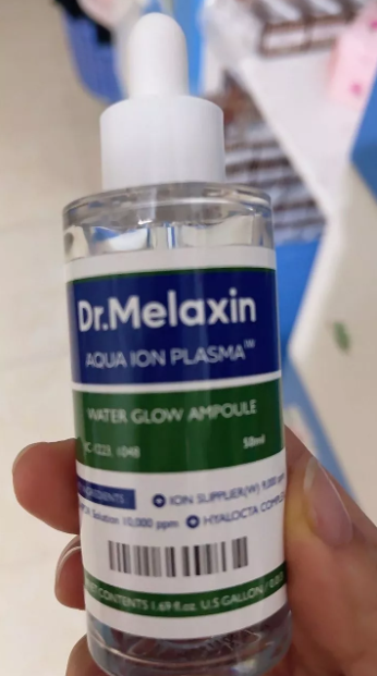 Serum Cấp Ẩm Dr.Melaxin Aqua Ion Plasma Water Glow - Dưỡng ẩm, Sản sinh Collagen, 50ml cho Mọi Loại Da