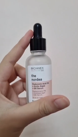 Serum Phục Hồi Da Bionnex The Nordea - Hyaluronic Acid 2% + Tảo Bắc Cực + B5 - 30ml, Giúp Da Mịn Màng và Tươi Sáng
