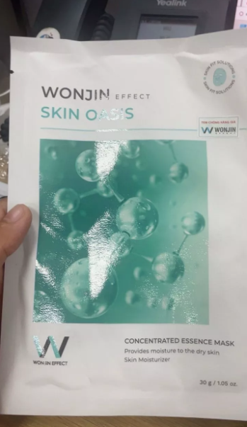 Mặt Nạ Phục Hồi Da Wonjin Effect Skin Oasis - Giảm Kích Ứng, Cấp Ẩm, Phù Hợp Cho Da Nhạy Cảm, Đem Lại Làn Da Mịn Màng Sáng Khỏe