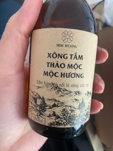 Dầu Xông Tắm Thảo Mộc Tự Nhiên Mộc Hương 150ml - Chiết Xuất Từ 7 Loại Tinh Dầu, Giúp Thư Giãn Cơ Thể و Khử Mùi Thoải Mái