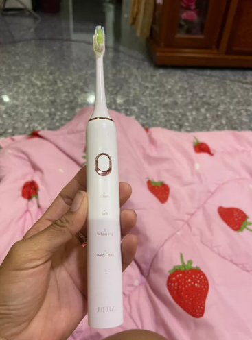 Bàn Chải Đánh Răng Điện Maxcare Hera Whitening SE - 4 Chế Độ Làm Sạch, Trắng Răng, Công Nghệ Sonic, Với Động Cơ Maglev, Nhỏ Gọn, Thời Gian Sử Dụng 30 Ngày